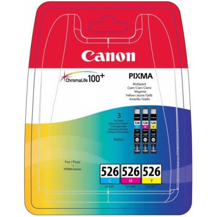 Canon Multipack CLI-526 C/M/Y - Cartouche d'encre Canon sur