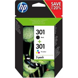 Pack HP-301 BK + CL...