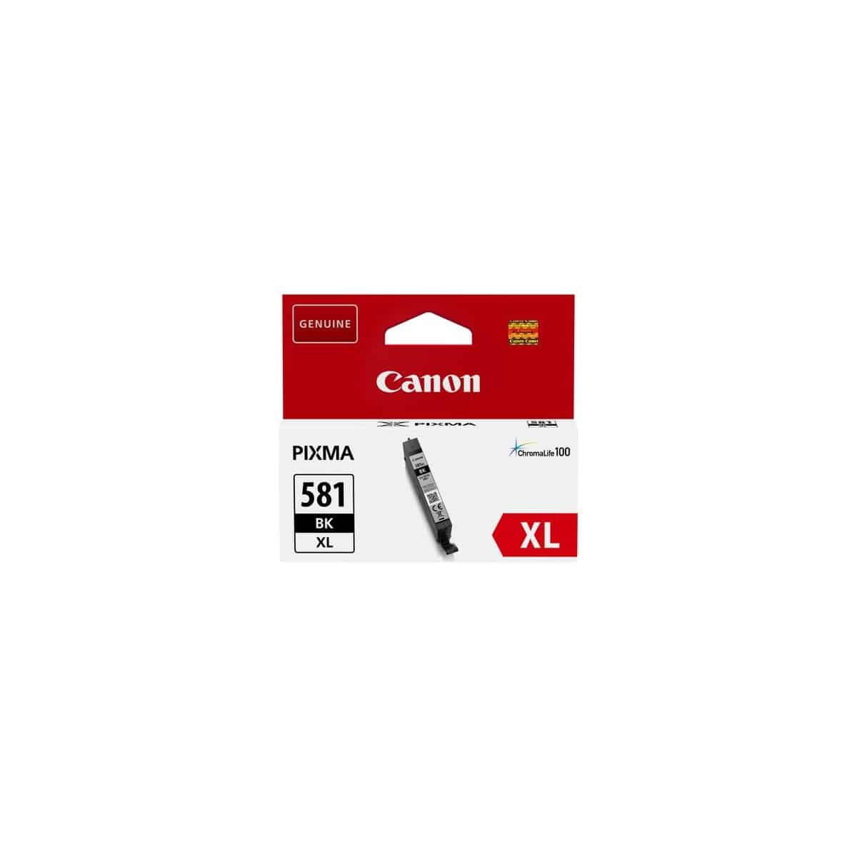 ✓ Cartouche compatible CANON PGI-580BK XXL noir couleur Noir en