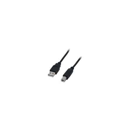 Cable de raccordement couleur noir modèle USB vers Type B article NEUF