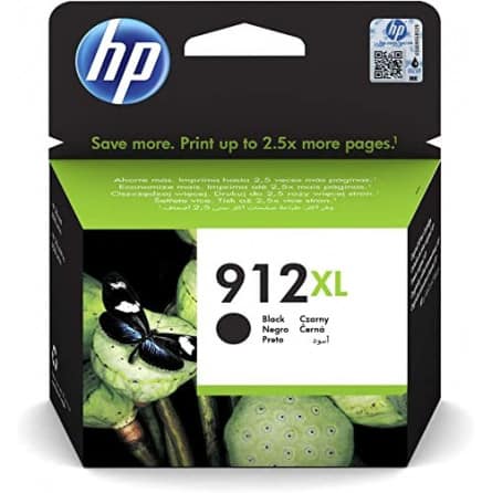 HP 912 - Pack de 4 cartouches d'encre de marque HP 6ZC74AE noir et