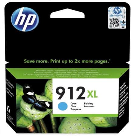 HP-912 C XL Cartouche d'encre HP - Cyan