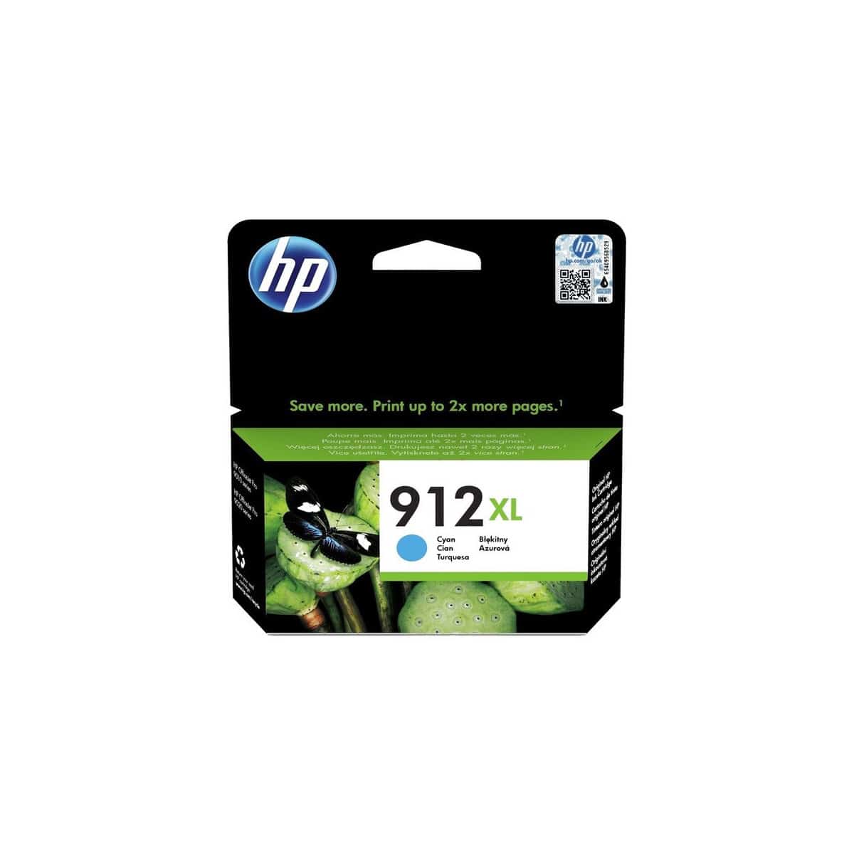 HP-912 C XL Cartouche d'encre HP - Cyan