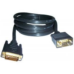 Cable DVI 24 +5 / VGA - 2m