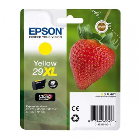 T2994 Cartouche d'encre Epson - Jaune - T29XL