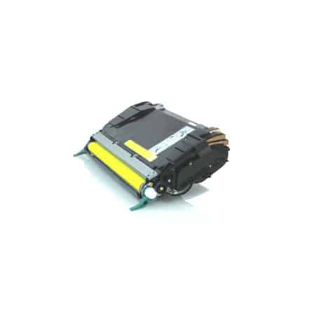 C522 / C524 / C532 / C534 Y Toner laser compatible Lexmark C5220YS - Jaune