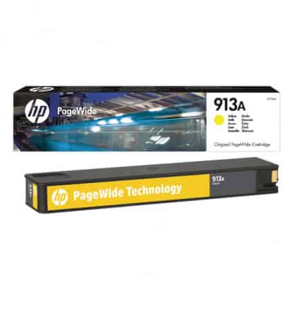 HP-913 Y Cartouche d'encre HP - F6T79AE - Jaune