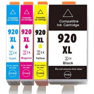 Pack 4 cartouches HP-920 XL compatible HP - 4 Couleurs