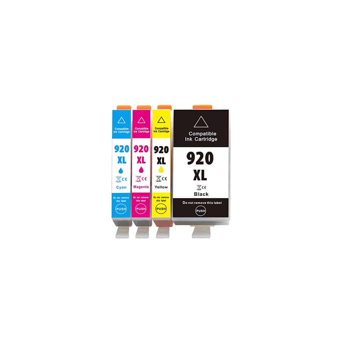 Pack 4 cartouches HP-920 XL compatible HP - 4 Couleurs
