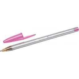 Lot de 20 stylos à bille Bic- Rose