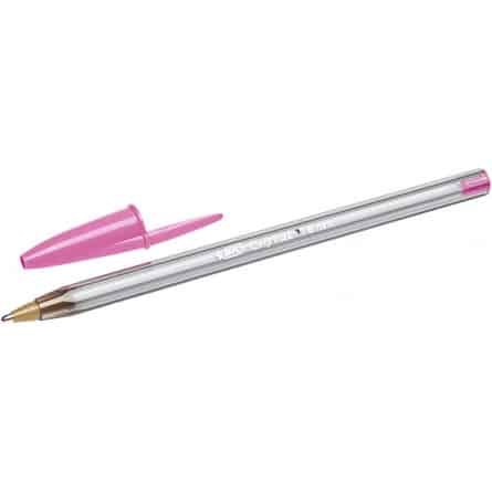 Lot de 20 stylos à bille Bic- Rose