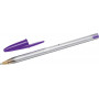 Lot de 20 stylos à bille Bic - Violet