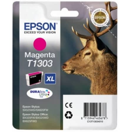 T1303 Cartouche d'encre Epson - Magenta - Cerf