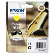 T1624 Cartouche d'encre Epson - Jaune - T16XL Stylo Plume