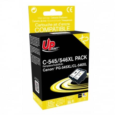 Pack 2 Cartouches Canon PG545 XL / CL546 XL recyclée Canon - Noir / Couleur