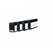 HP 963 - Pack de 4 cartouches compatibles HP 963 XL 4 Couleurs