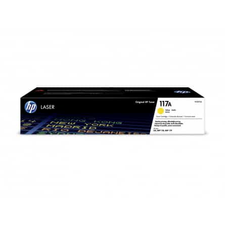 W2072A Toner laser compatible HP 117A - Jaune