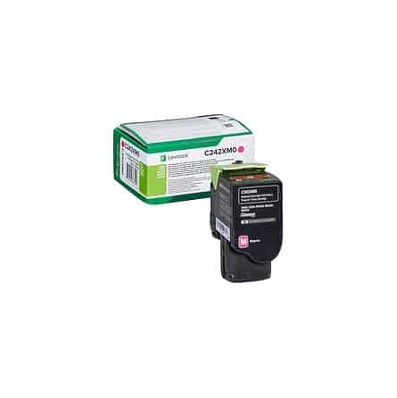 C2425 / C2535 / MC2425 / MC2535 / MC2640 M Toner laser Lexmark C242XM0 - Magenta