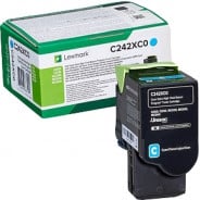 C2425 / C2535 / MC2425 / MC2535 / MC2640 C Toner laser Lexmark C242XC0 - Cyan