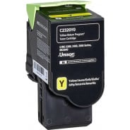 C2325 / C2425 / C2535 / MC 2325 / MC2425 / MC2535 / MC2640 Y Toner laser Lexmark C2320Y0 - Jaune