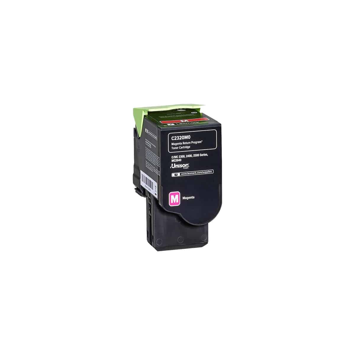 C2325 / C2425 / C2535 / MC 2325 / MC2425 / MC2535 / MC2640 M Toner laser Lexmark C2320M0 - Magenta