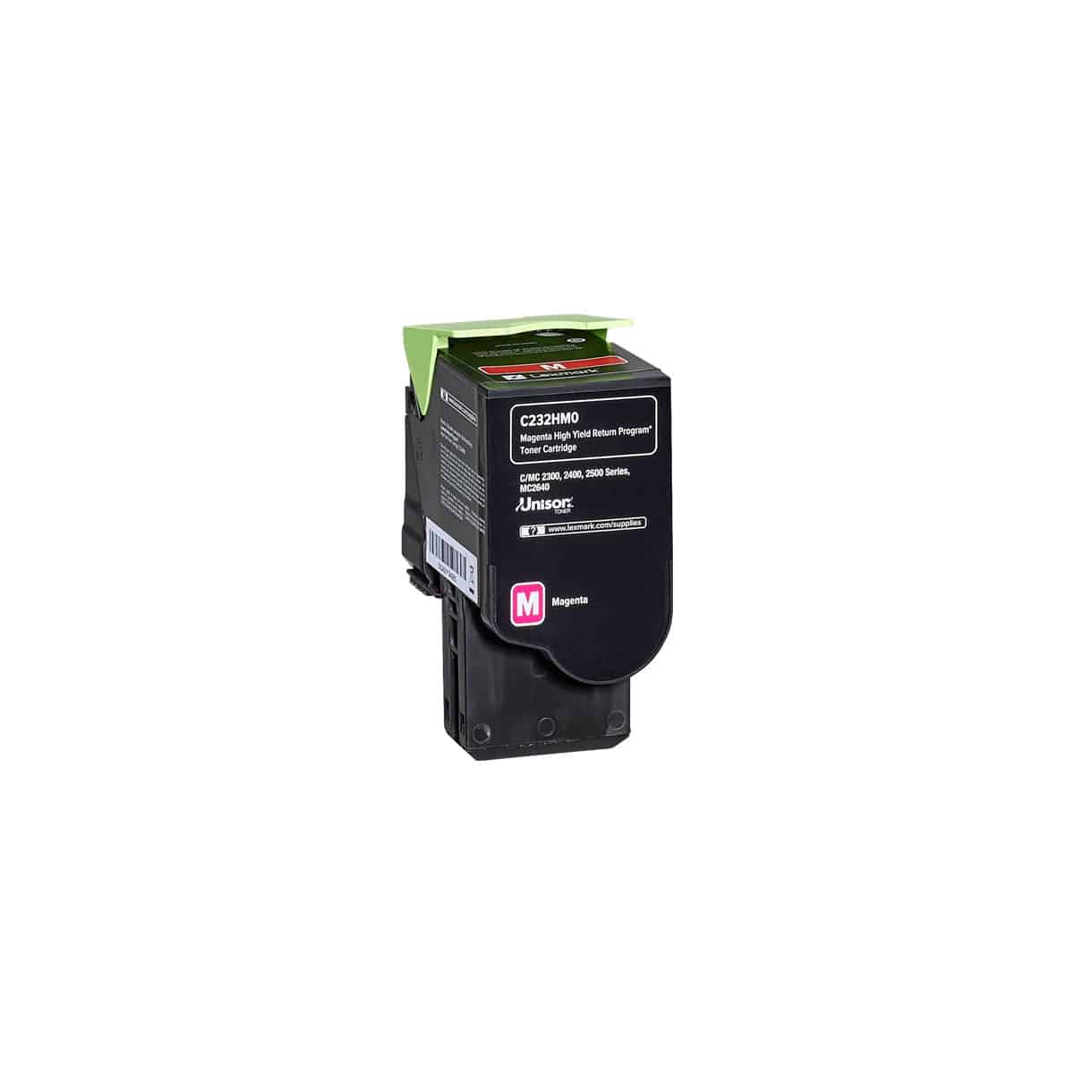 C2325 / C2425 / C2535 / MC 2325 / MC2425 / MC2535 / MC2640 M Toner laser Lexmark C232HM0 - Magenta