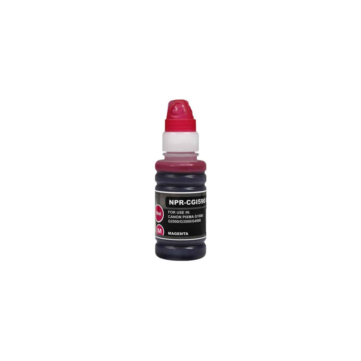 GI-590 Flacon d'encre compatible Canon 1605C001 - Magenta