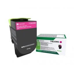 CX-317 / 417 / 517 / CS-317 / 417 / 517 M Toner laser Lexmark 71B20M0 - Magenta