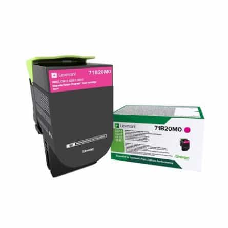 CX-317 / 417 / 517 / CS-317 / 417 / 517 M Toner laser Lexmark 71B20M0 - Magenta