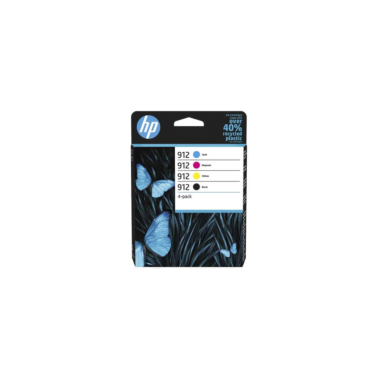 Cartouche HP 912 (3YL77AE) cyan - cartouche d'encre de marque HP