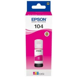 T104 Bouteille d'encre Epson C13T00P340 - Magenta