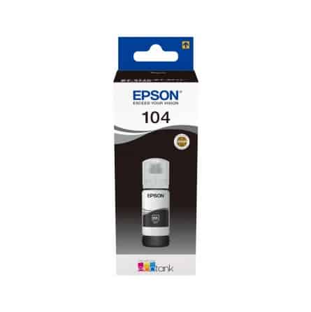 T104 Cartouche d'encre Epson C13T00P140 - Noir