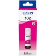 102 M Bouteille d'encre compatible Epson C13T03R340 - Magenta