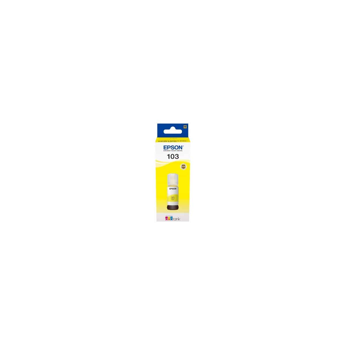 103 Bouteille d'encre compatible Epson C13T00S44A10 - Jaune