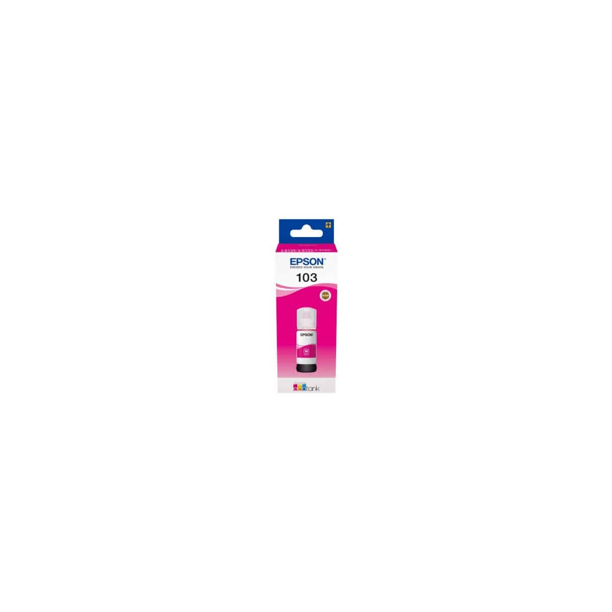 103 Bouteille d'encre compatible Epson C13T00S34A10 - Magenta