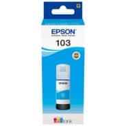 103 Bouteille d'encre compatible Epson C13T00S24A10 - Cyan