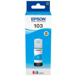 103 Bouteille d'encre compatible Epson C13T00S24A10 - Cyan