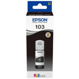 103 Bouteille d'encre compatible Epson C13T00S14A10 - Noir