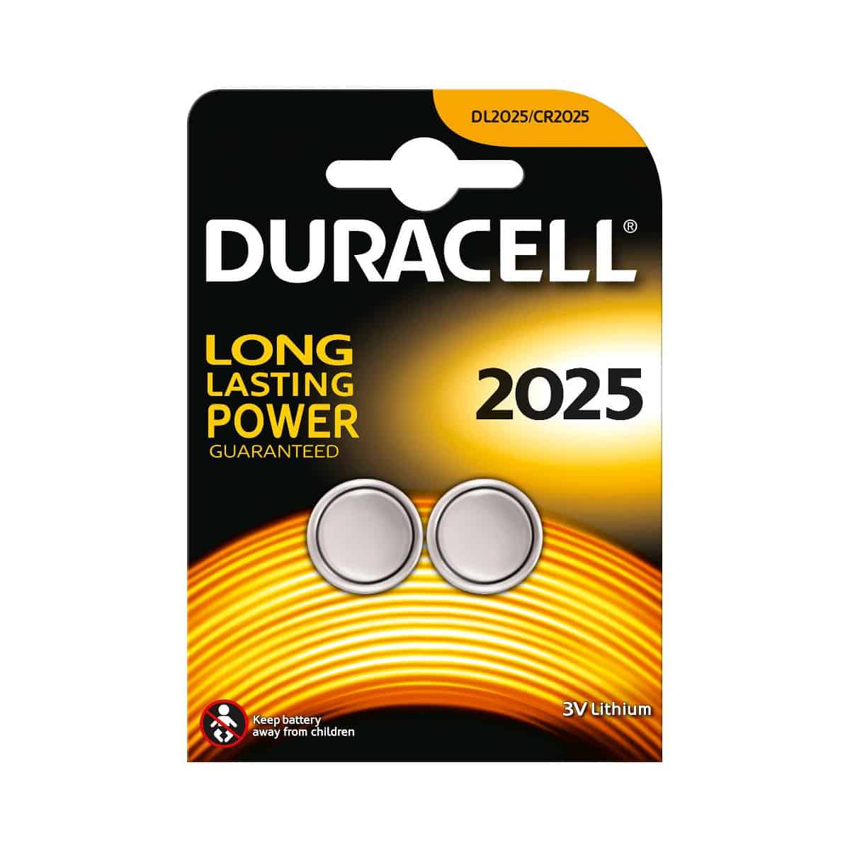 Piles bouton Eunicell 160mAh CR2025 CR 2025 DL2025 BR2025 LM2025