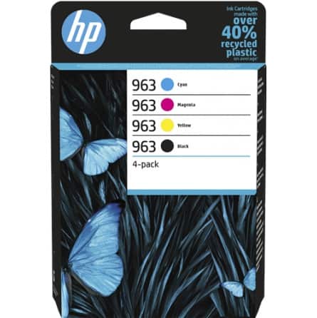 Pack HP-963 Cartouche d'encre HP - 6ZC70AE - 4 Couleurs