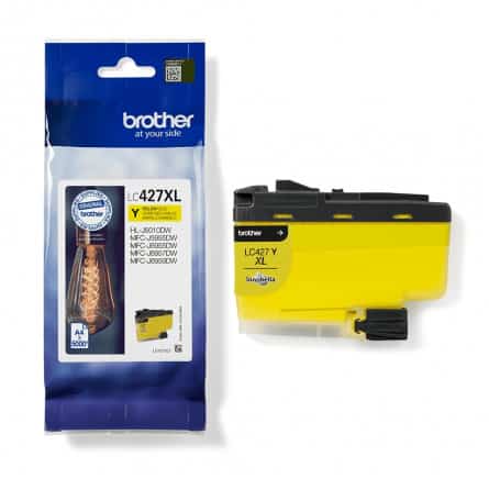 LC427 XL Y Cartouche d'encre Brother - Jaune