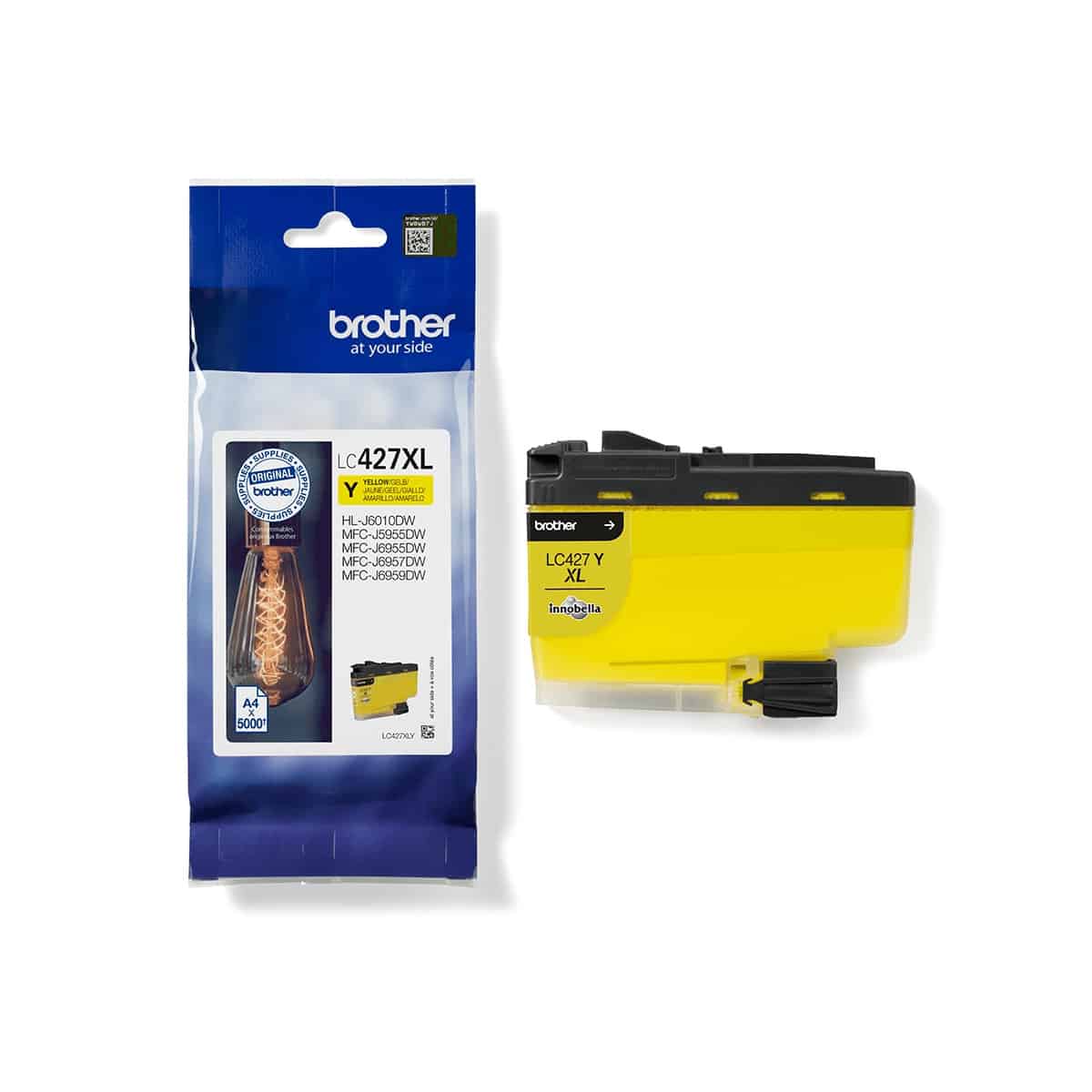 LC427 XL Y Cartouche d'encre Brother - Jaune