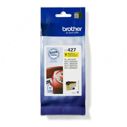 LC427 Y Cartouche d'encre Brother - Jaune