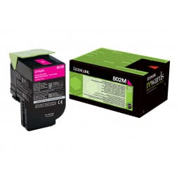 CX 310 / CX410 / CX510 M Toner laser Lexmark 80C2S / 802SM - Magenta
