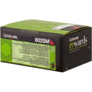 CX 310 / CX410 / CX510 M Toner laser compatible Lexmark 80C2S / 802SM - Magenta