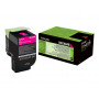 CX 310 / CX410 / CX510 M Toner laser Lexmark 80C2SM0 / 80C2SME / 802SM - Magenta