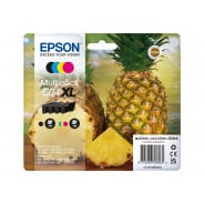 Pack 4 Cartouches 604 XL Epson C13T10H64010 - 4 Couleurs - Ananas