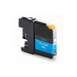 LC-12E C Cartouche d'encre compatible Brother - Cyan