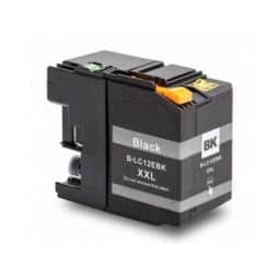 LC-12E B Cartouche d'encre compatible Brother - Noir