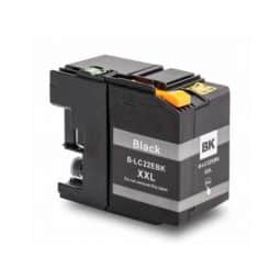 LC-22E B Cartouche d'encre compatible Brother - Noir